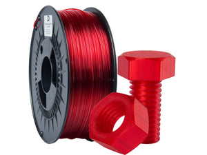 Filament PCTG krystalická červená | 3DPower