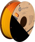 Szpula filamentu PLA świecący w ciemności pomarańczowy, Polymaker, 1,75 mm