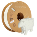 Szpula filamentu PLA matowy biały, Polymaker, 1,75 mm