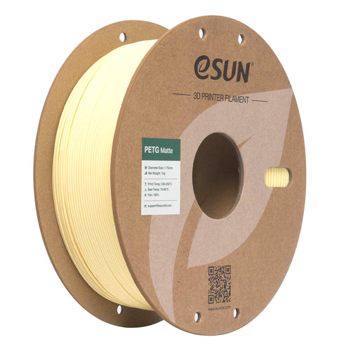 Filament PETG Matowy migdałowa żółć | eSUN