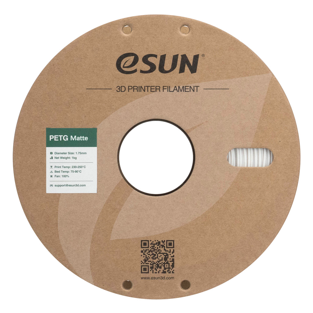 Filament PETG Matowy biały | eSUN