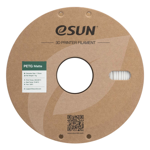 Filament PETG Matowy biały | eSUN