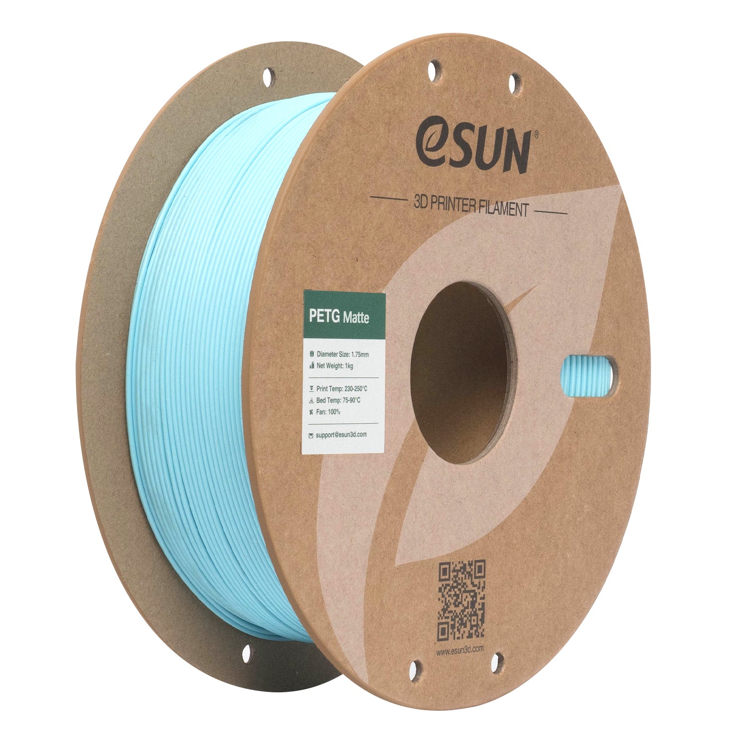 Filament PETG Matowy jasnoniebieski | eSUN