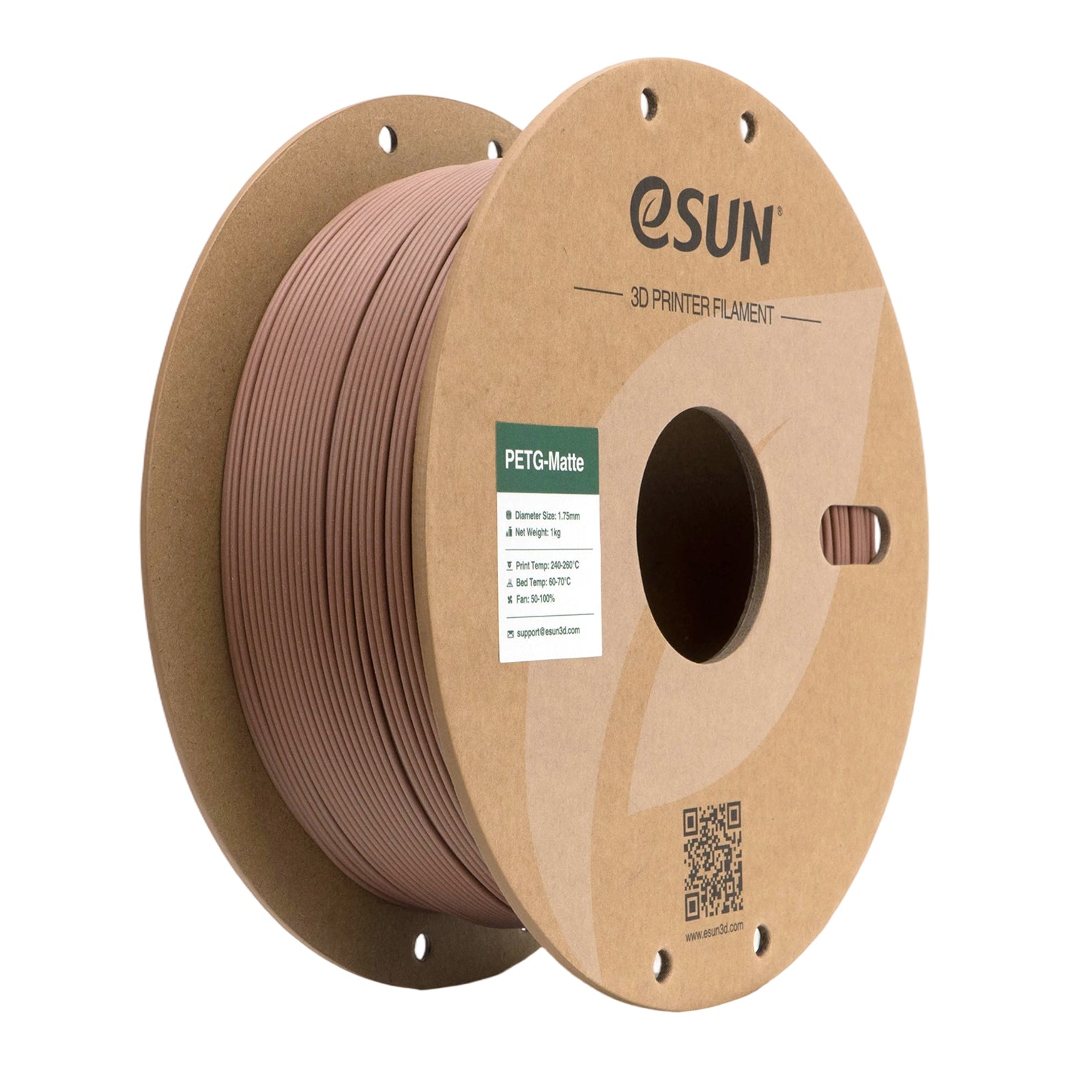 Filament PETG Matowy terakota | eSUN