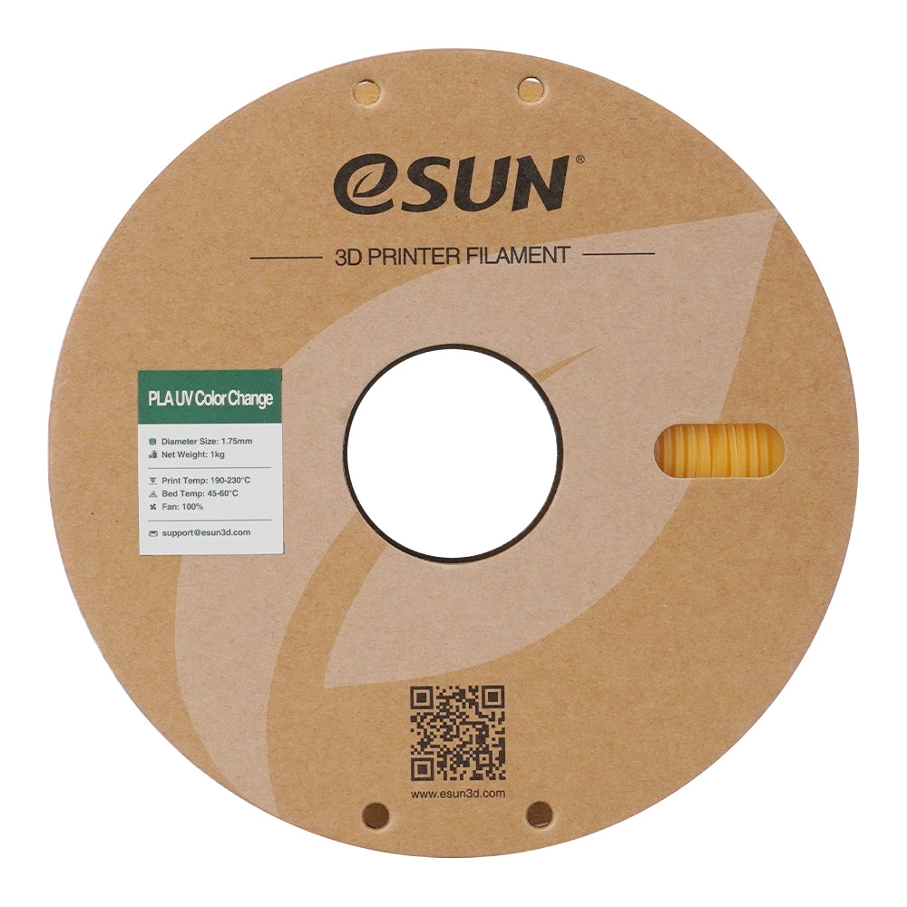 Filament PLA UV colour-changing, yellow | eSUN