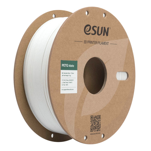 Filament PETG Matowy biały | eSUN