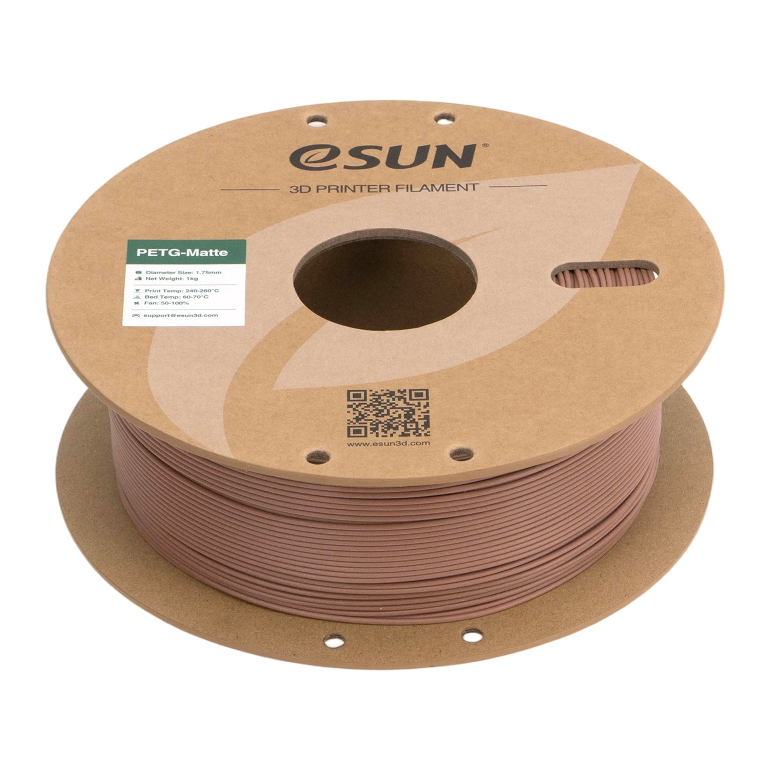 Filament PETG Matowy terakota | eSUN