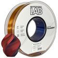 Szpula filamentu Silk PLA Tri Color czerwony żółty niebieski, Prof. Lab, 1,75 mm