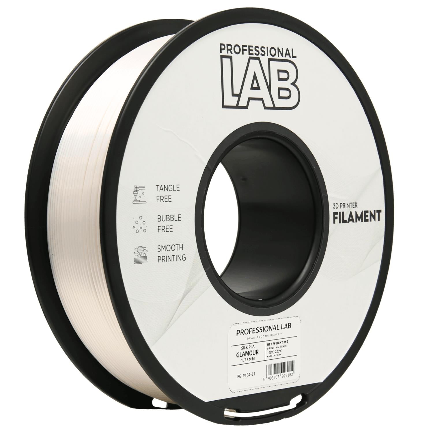 Szpula filamentu Silk PLA błyszczący, Prof. Lab, 1,75 mm