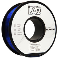 Filament PETG przezroczysty niebieski | Prof. Lab