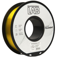 Filament PETG transparentny żółty | Prof. Lab
