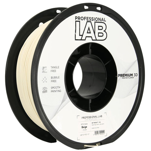 Szpula filamentu PETG matowy beżowy, Prof. Lab, 1,75 mm