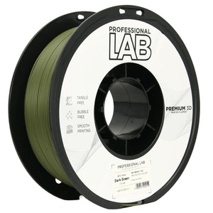 Filament PETG matowy ciemnozielony | Prof. Lab
