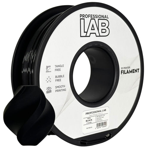 Szpula filamentu PETG czarny, Prof. Lab, 1,75 mm