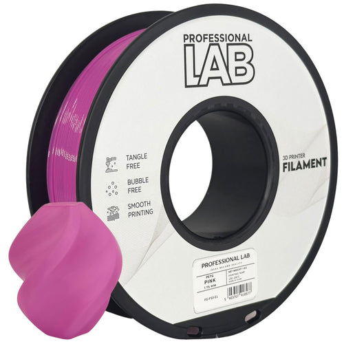 Szpula filamentu PETG różowy, Prof. Lab, 1,75 mm