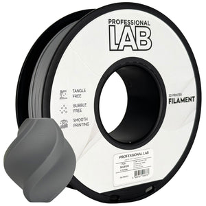 Filament PLA+ srebrny | Prof. Lab