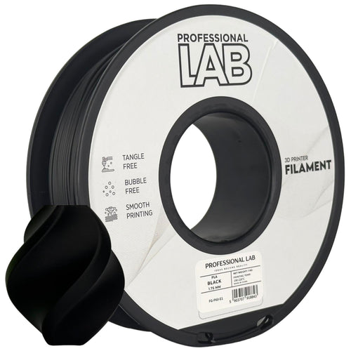 Szpula filamentu PLA czarny, Prof. Lab, 1,75 mm