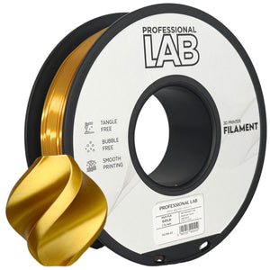 Filament Silk PLA złoty | Prof. Lab