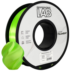 Filament Silk PLA zielony | Prof. Lab
