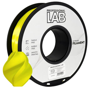 Filament Silk PLA żółty | Prof. Lab