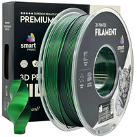 Filament Silk PLA Dual Color czarno-zielony | Smart Print