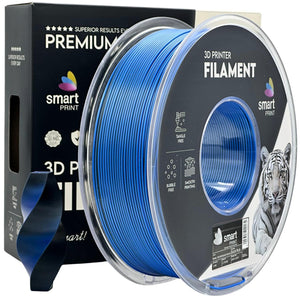 Filament Silk PLA Dual Color czarno-niebieski | Smart Print