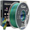 Szpula filamentu Silk PLA Tri Color czerwony niebieski zielony, Smart Print, 1,75 mm