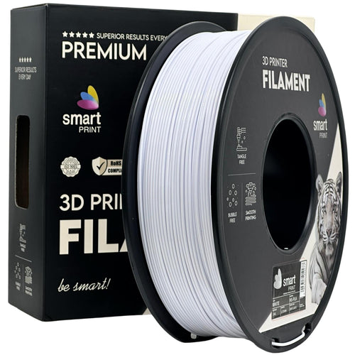 Szpula filamentu HS-PLA biały, Smart Print, 1,75 mm