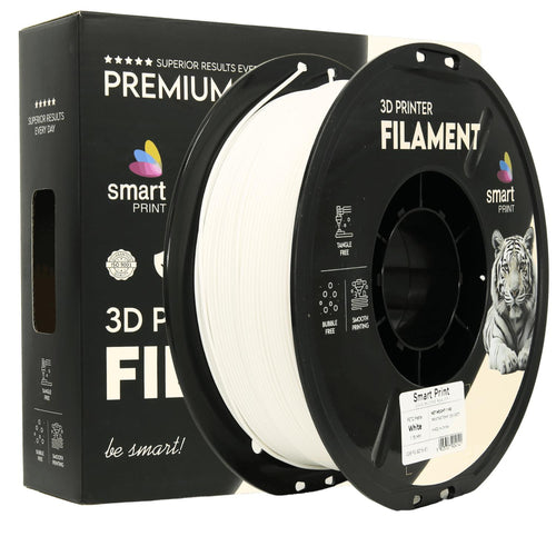 Szpula filamentu PETG matowa biel, Smart Print, 1,75 mm