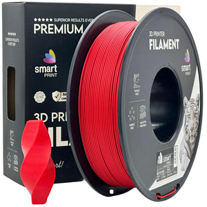 Filament PLA matowy czerwony | Smart Print