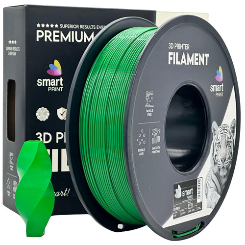Szpula filamentu PETG zielony, Smart Print, 1,75 mm