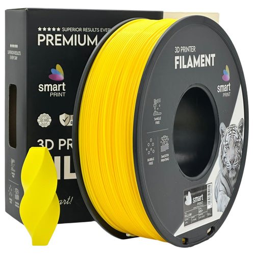 Szpula filamentu ABS+ żółty, Smart Print, 1,75 mm