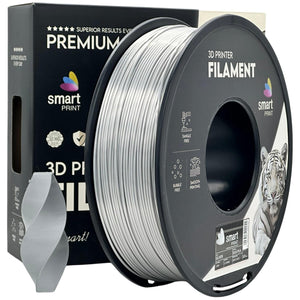 Filament Silk PLA srebrny | Smart Print