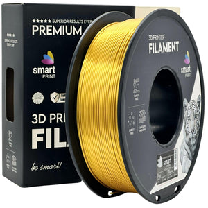 Filament Silk PLA złoty | Smart Print