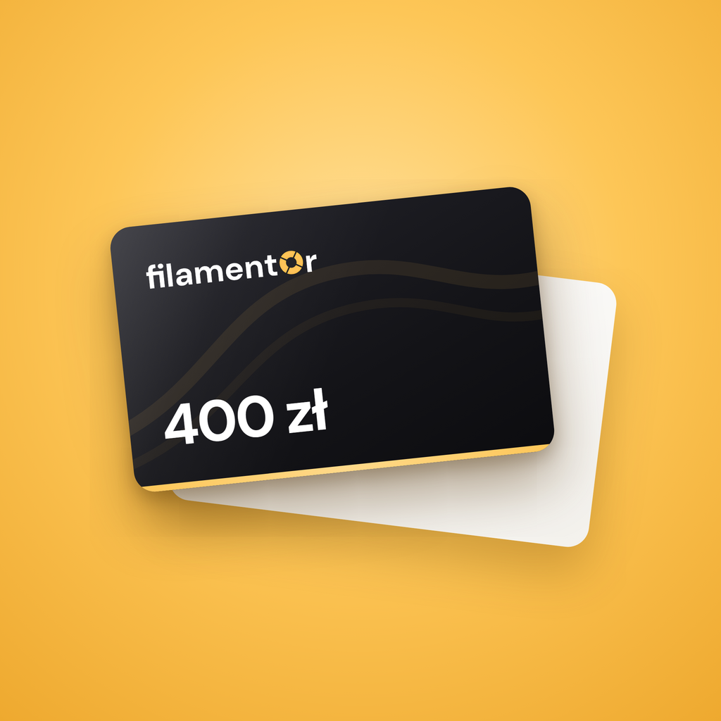 Dárková karta Filamentor 400 zł