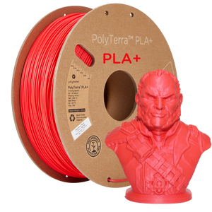 Filament PLA+ satynowa czerwień | Polymaker