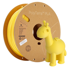 Filament PLA matowy żółty | Polymaker